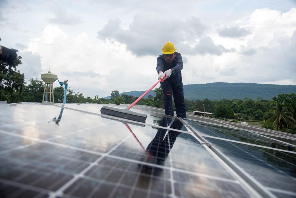 système photovoltaïque sur le toit